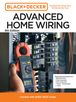 cover image of Black and Decker Advanced Home Wiring